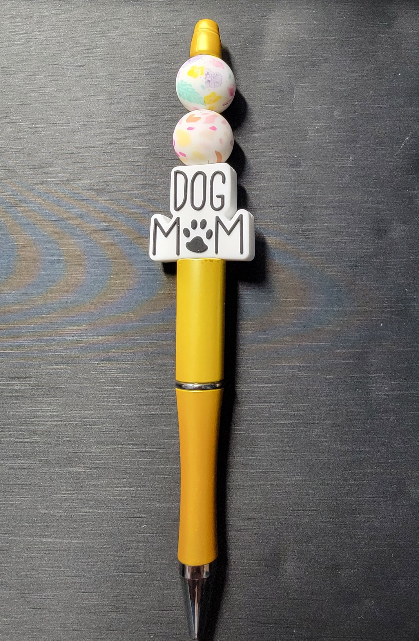 Dog Mom Focal Bead Pen