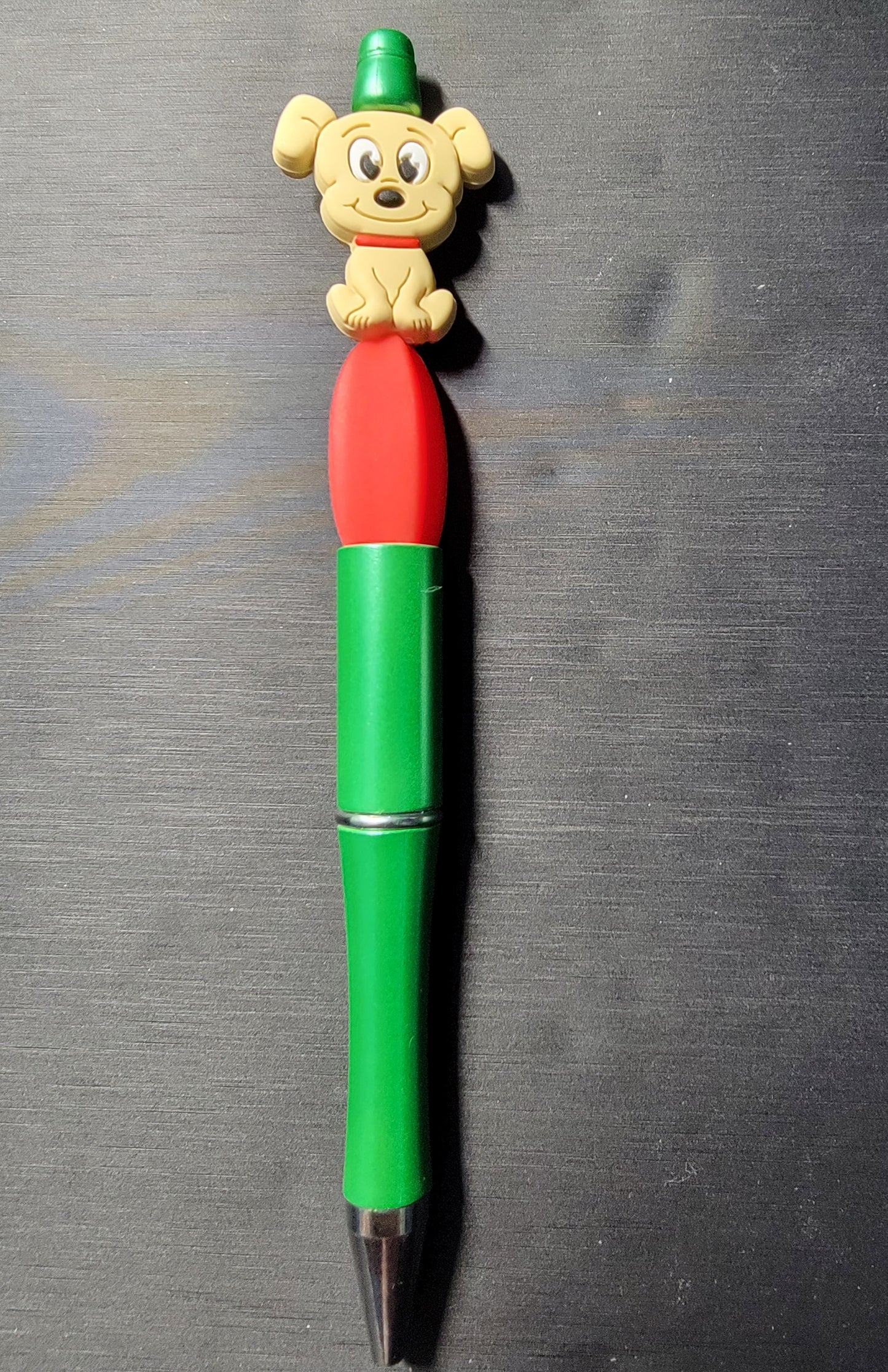 Happy, Happy Dog Focal Bead Pen