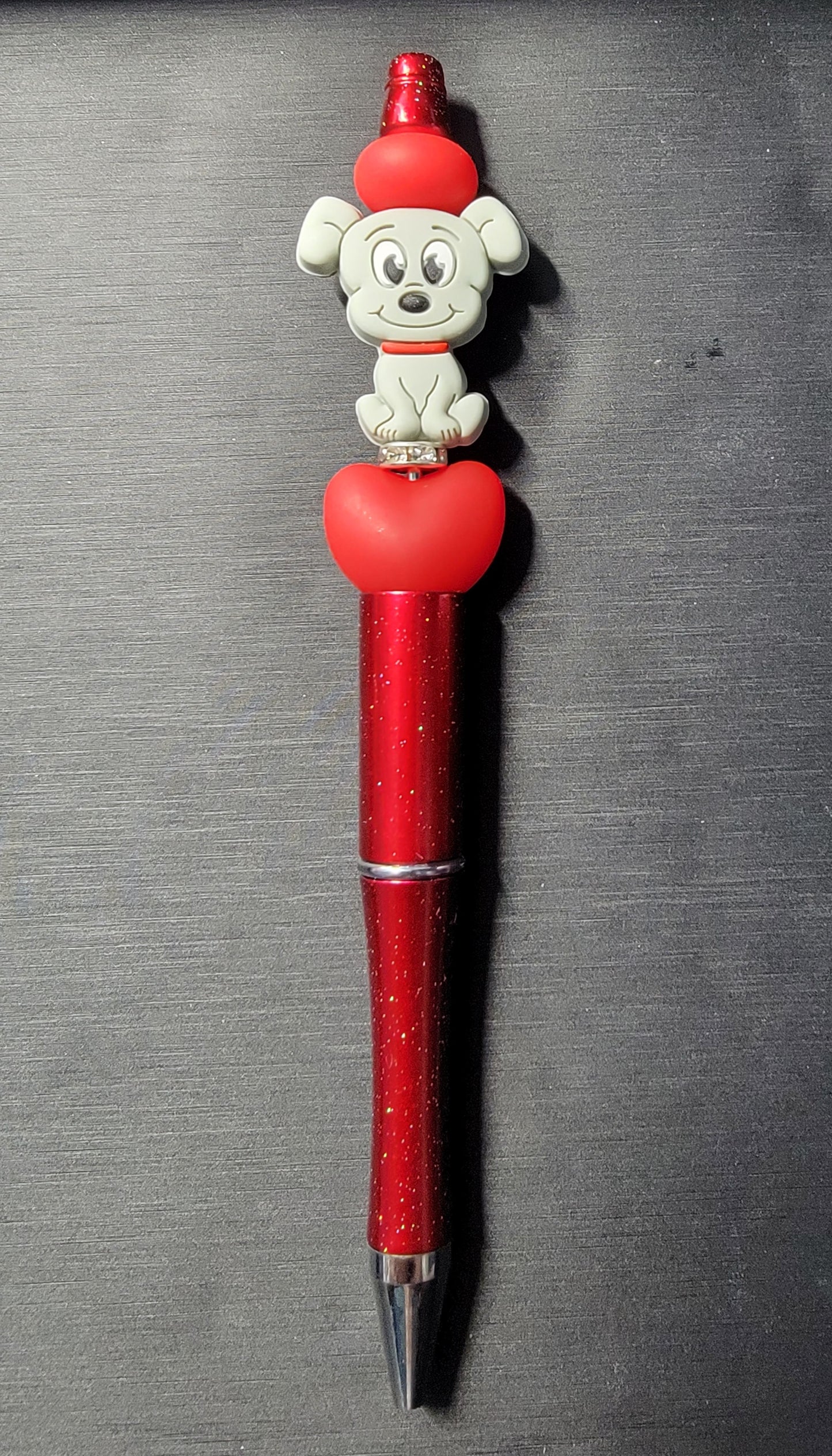 Happy, Happy Dog Focal Bead Pen