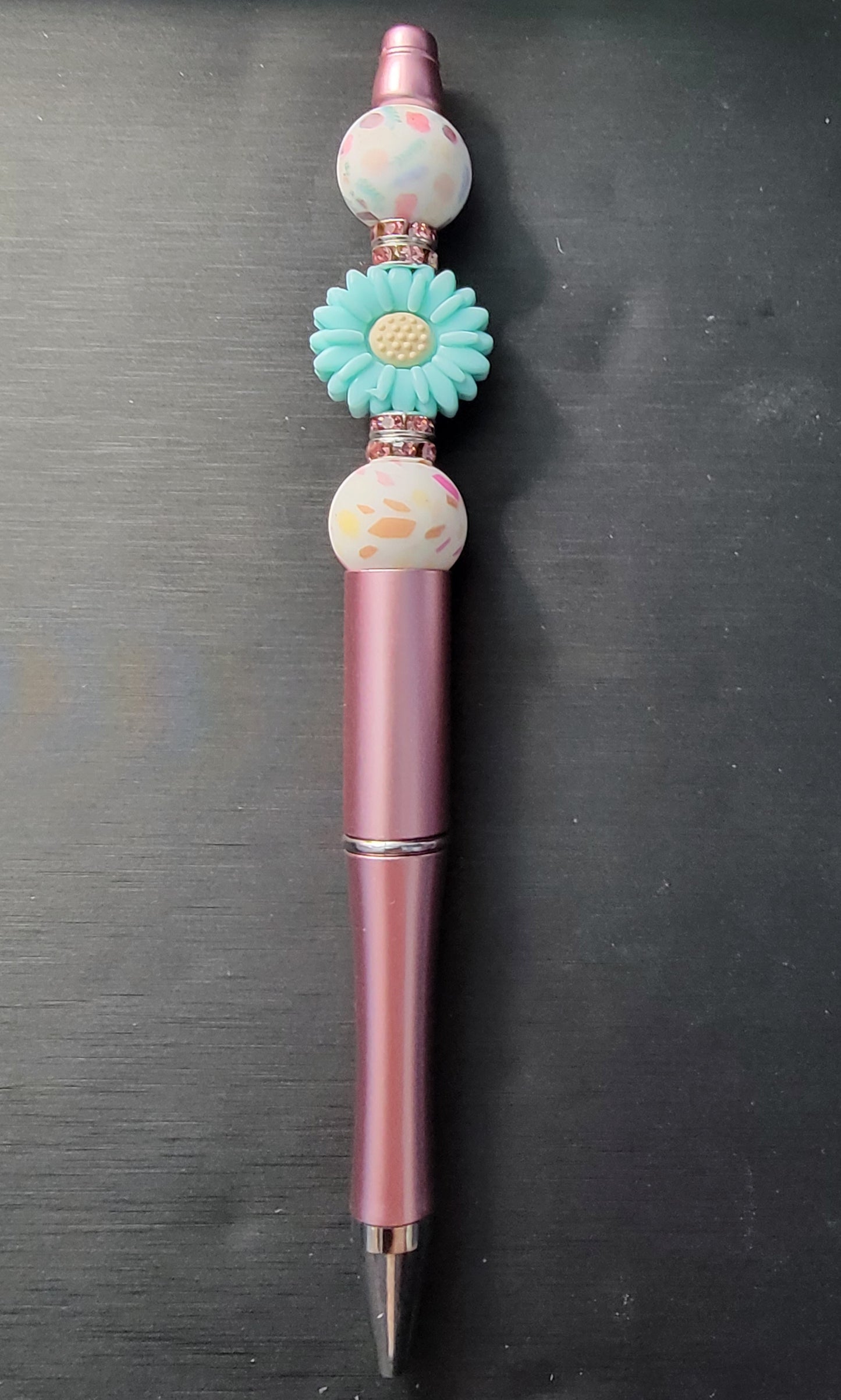 Daisy Focal Bead Pen