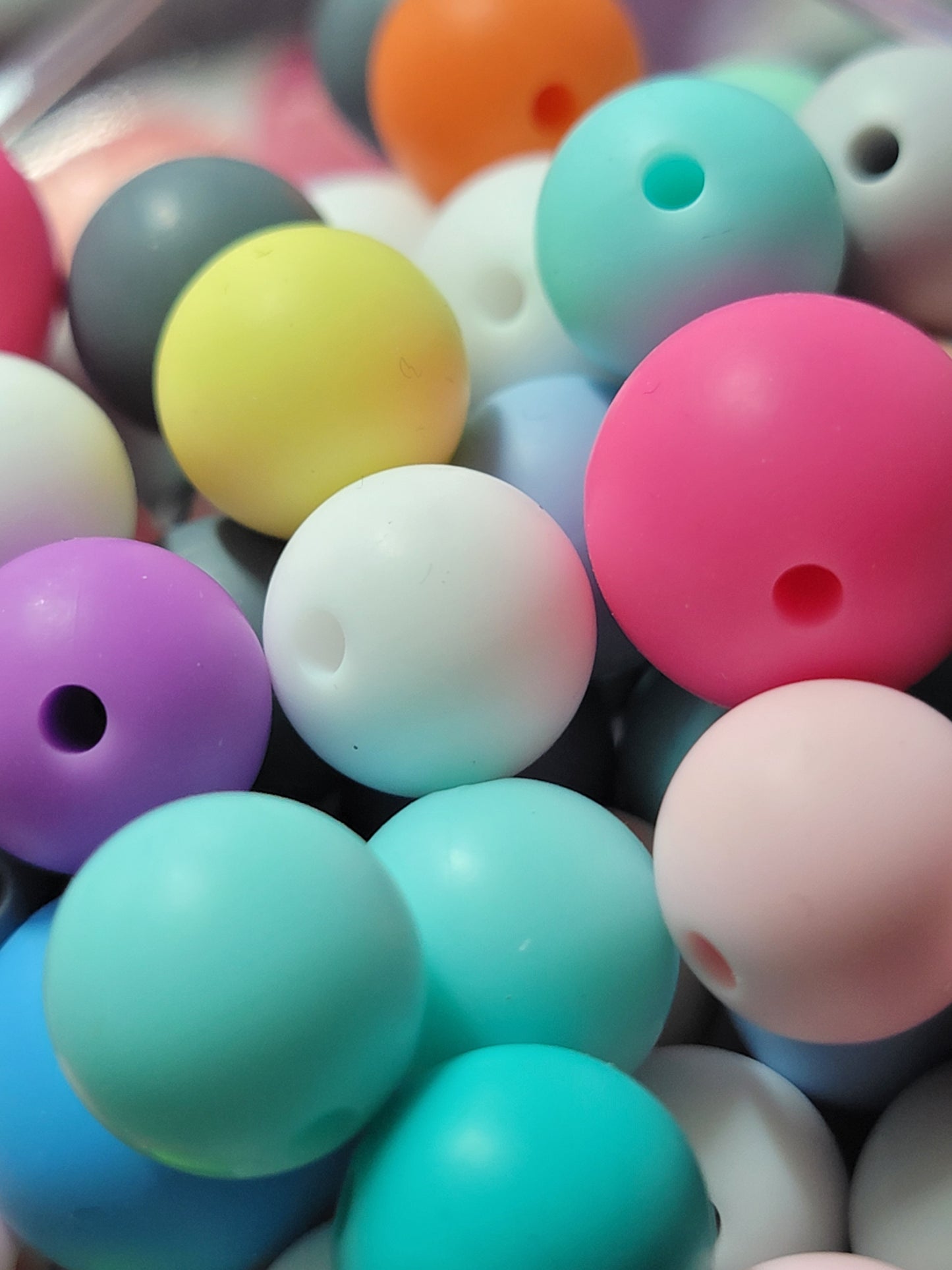 Silicone Round Beads