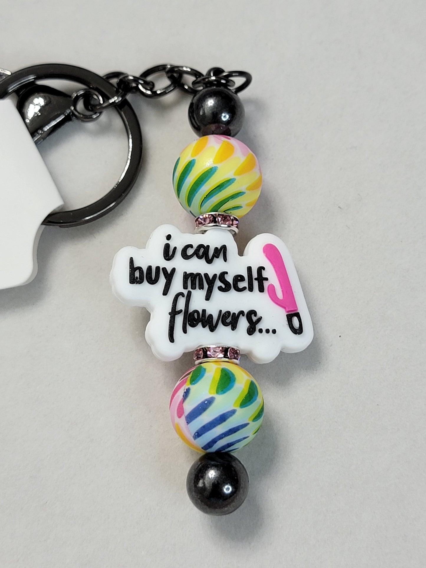 Funny Sayings Keychains- Warning - Adults only