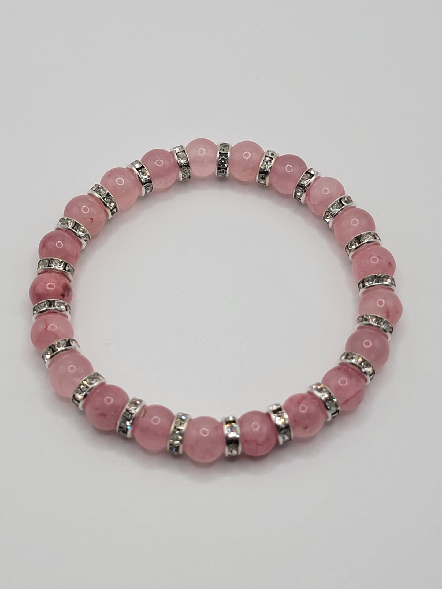 Rose Quartz Crystal Bracelet